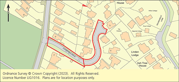 Lot: 22 - FREEHOLD PARCEL OF LAND AND ROADWAY -